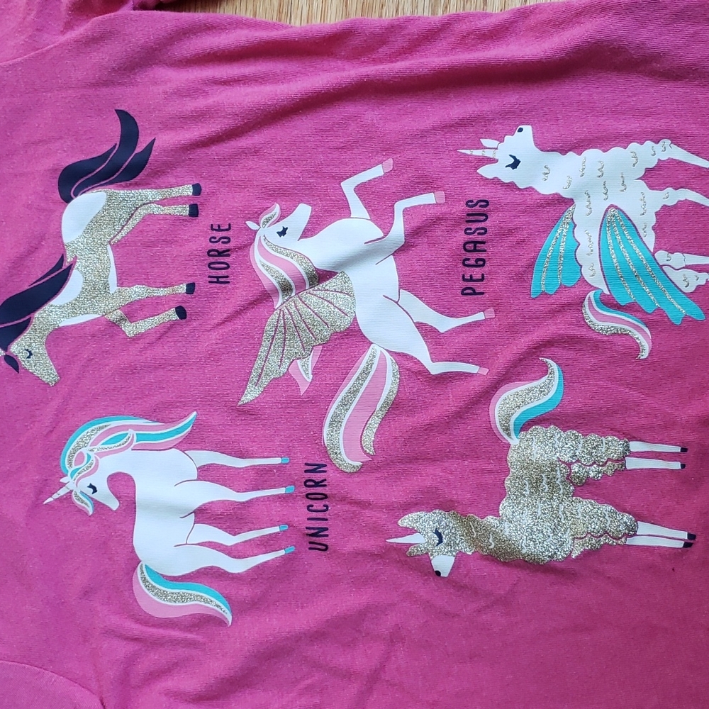 Carter's unicorn shirt size 5 π¦ - Picture 2 of 2